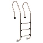vidaXL Scară pentru piscină cu 3 trepte, 120 cm, oțel inoxidabil 304 vidaXL Scară pentru piscină cu 3 trepte, 120 cm, oțel inoxidabil 304