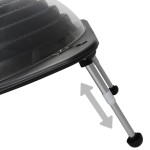 vidaXL Încălzitor solar pentru piscină, 75 x 75 x 36 cm, HDPE aluminiu vidaXL Încălzitor solar pentru piscină, 75 x 75 x 36 cm, HDPE aluminiu