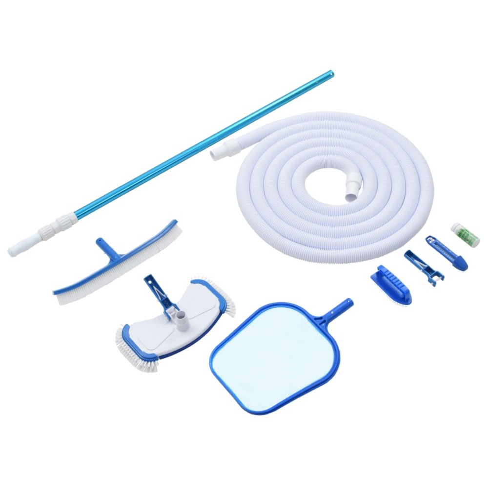 vidaXL Set de întreținere piscină, 9 piese