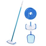 vidaXL Set de întreținere piscină, 4 piese vidaXL Set de întreținere piscină, 4 piese