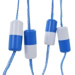 vidaXL Șnur separator de siguranță pentru piscină, 6 m, plastic vidaXL Șnur separator de siguranță pentru piscină, 6 m, plastic