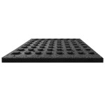vidaXL Plăci de protecție la cădere 6 buc. negru 50x50x3 cm cauciuc vidaXL Plăci de protecție la cădere 6 buc. negru 50x50x3 cm cauciuc