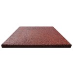 vidaXL Plăci de protecție la cădere 6 buc. roșu 50x50x3 cm cauciuc vidaXL Plăci de protecție la cădere 6 buc. roșu 50x50x3 cm cauciuc