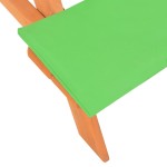 vidaXL Masă cu bănci pentru picnic copii 89x79x50cm lemn masiv brad