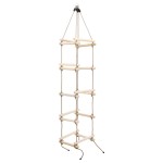 vidaXL Scară din frânghie pentru copii, 200 cm, lemn vidaXL Scară din frânghie pentru copii, 200 cm, lemn