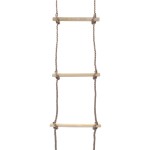 vidaXL Scară din frânghie pentru copii, 290 cm, lemn vidaXL Scară din frânghie pentru copii, 290 cm, lemn