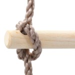 vidaXL Scară din frânghie pentru copii, 290 cm, lemn vidaXL Scară din frânghie pentru copii, 290 cm, lemn