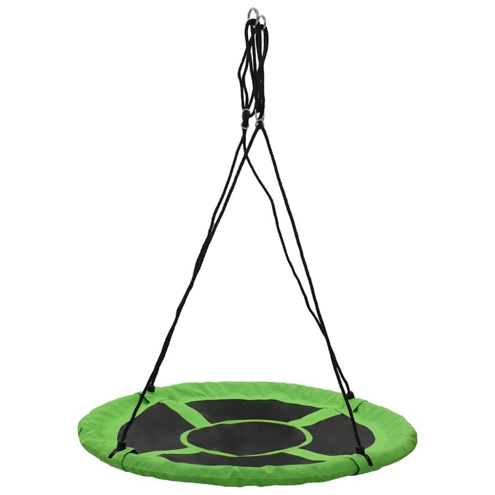 vidaXL Leagăn, verde, 110 cm, 100 kg