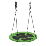 vidaXL Leagăn, verde, 110 cm, 100 kg vidaXL Leagăn, verde, 110 cm, 100 kg