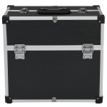 vidaXL Cutie de scule, negru, 38x22,5x34 cm, aluminiu vidaXL Cutie de scule, negru, 38x22,5x34 cm, aluminiu