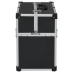 vidaXL Cutie de scule, negru, 38x22,5x34 cm, aluminiu vidaXL Cutie de scule, negru, 38x22,5x34 cm, aluminiu