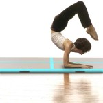 vidaXL Saltea gimnastică gonflabilă cu pompă verde 300x100x10cm PVC vidaXL Saltea gimnastică gonflabilă cu pompă verde 300x100x10cm PVC