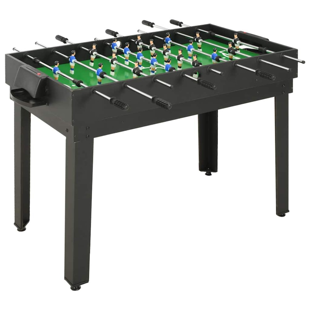 vidaXL Masă de jocuri multiple 15-în-1, 121 x 61 x 82 cm, negru