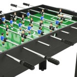 vidaXL Masă de jocuri multiple 15-în-1, 121 x 61 x 82 cm, negru vidaXL Masă de jocuri multiple 15-în-1, 121 x 61 x 82 cm, negru