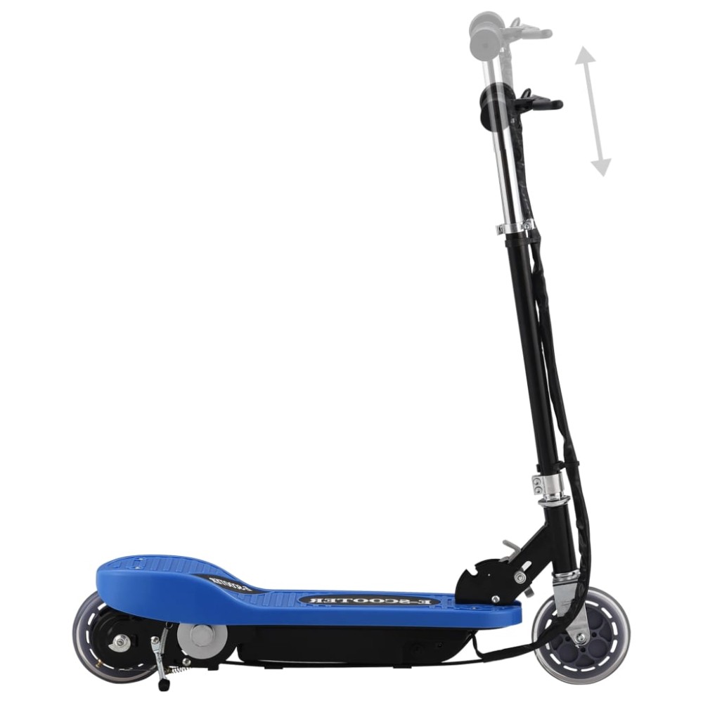 vidaXL Trotinetă electrică, albastru, 120 W