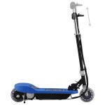vidaXL Trotinetă electrică, albastru, 120 W