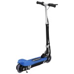 vidaXL Trotinetă electrică, albastru, 120 W