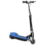 vidaXL Trotinetă electrică, albastru, 120 W