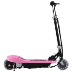 vidaXL Trotinetă electrică, roz, 120 W