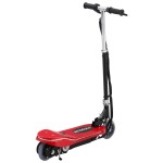 vidaXL Trotinetă electrică cu șa, roșu, 120 W