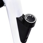 vidaXL Bicicletă fitness cu centură de rezistență, negru vidaXL Bicicletă fitness cu centură de rezistență, negru