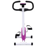 vidaXL Bicicletă fitness cu centură de rezistență, mov vidaXL Bicicletă fitness cu centură de rezistență, mov
