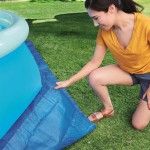 Bestway Pânză de sol pentru piscină Flowclear, 335 x 335 cm