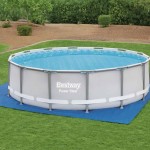 Bestway Pânză de sol pentru piscină Flowclear, 488 x 488 cm