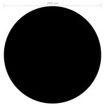 vidaXL Prelată piscină, negru, 300 cm, PE vidaXL Prelată piscină, negru, 300 cm, PE