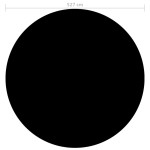 vidaXL Prelată piscină, negru, 527 cm, PE vidaXL Prelată piscină, negru, 527 cm, PE