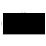 vidaXL Prelată piscină, negru, 549 x 274 cm, PE vidaXL Prelată piscină, negru, 549 x 274 cm, PE