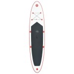 vidaXL Set de placă SUP gonflabilă cu velă, roșu și alb vidaXL Set de placă SUP gonflabilă cu velă, roșu și alb