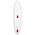 vidaXL Set de placă SUP gonflabilă cu velă, roșu și alb vidaXL Set de placă SUP gonflabilă cu velă, roșu și alb