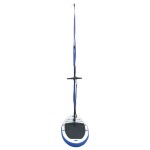 vidaXL Set de placă SUP gonflabilă cu velă, albastru și alb vidaXL Set de placă SUP gonflabilă cu velă, albastru și alb