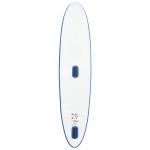 vidaXL Set de placă SUP gonflabilă cu velă, albastru și alb vidaXL Set de placă SUP gonflabilă cu velă, albastru și alb