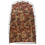 vidaXL Cort pentru duș/toaletă/vestiar, camuflaj vidaXL Cort pentru duș/toaletă/vestiar, camuflaj