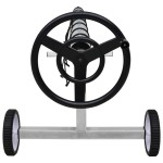vidaXL Derulator de prelată de piscină cu bază din oțel inoxidabil vidaXL Derulator de prelată de piscină cu bază din oțel inoxidabil