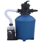 vidaXL Pompă filtru cu nisip, cu temporizator, 530 W, 10980 L/h vidaXL Pompă filtru cu nisip, cu temporizator, 530 W, 10980 L/h