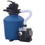 vidaXL Pompă filtru cu nisip, cu temporizator, 530 W, 10980 L/h vidaXL Pompă filtru cu nisip, cu temporizator, 530 W, 10980 L/h
