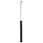vidaXL Duș solar de grădină, negru, 215 cm, 8 L vidaXL Duș solar de grădină, negru, 215 cm, 8 L