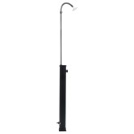 vidaXL Duș solar de grădină, negru, 215 cm, 8 L vidaXL Duș solar de grădină, negru, 215 cm, 8 L