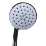 vidaXL Duș solar de grădină, negru, 215 cm, 8 L vidaXL Duș solar de grădină, negru, 215 cm, 8 L