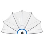 vidaXL Cupolă pentru piscină, 440 x 220 cm vidaXL Cupolă pentru piscină, 440 x 220 cm