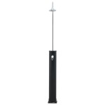 vidaXL Duș solar, negru, 214 cm, 20 L vidaXL Duș solar, negru, 214 cm, 20 L