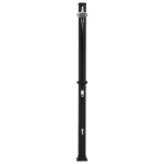 vidaXL Duș solar, negru, 220 cm, 20 L vidaXL Duș solar, negru, 220 cm, 20 L