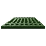 vidaXL Plăci de protecție la cădere, 6 buc, verde, 50x50x3 cm, cauciuc vidaXL Plăci de protecție la cădere, 6 buc, verde, 50x50x3 cm, cauciuc