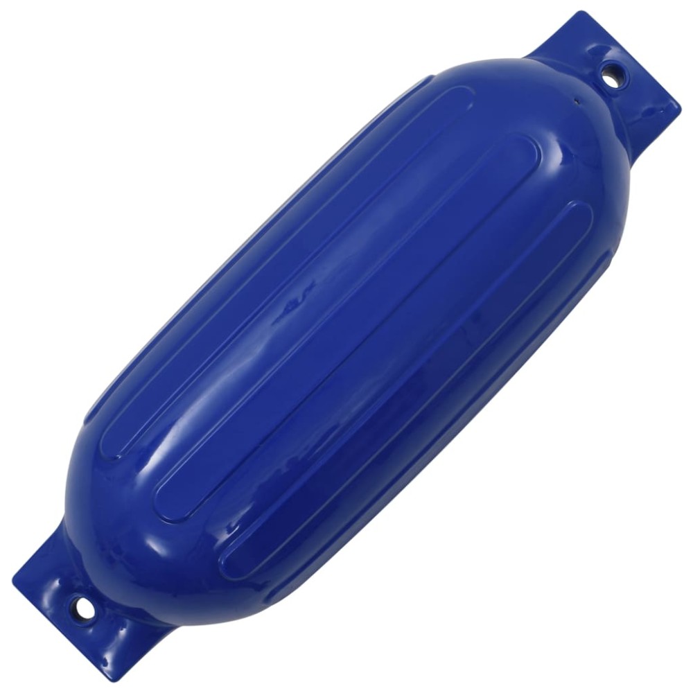 vidaXL Bară de protecție barcă, 2 buc., albastru, 69x21,5 cm, PVC