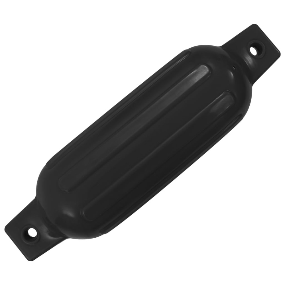vidaXL Bară de protecție barcă, 4 buc., negru, 41x11,5 cm, PVC