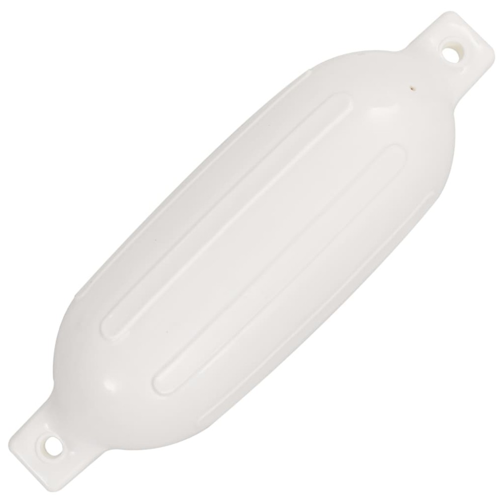 vidaXL Bară de protecție barcă, 4 buc., alb, 58,5x16,5 cm, PVC