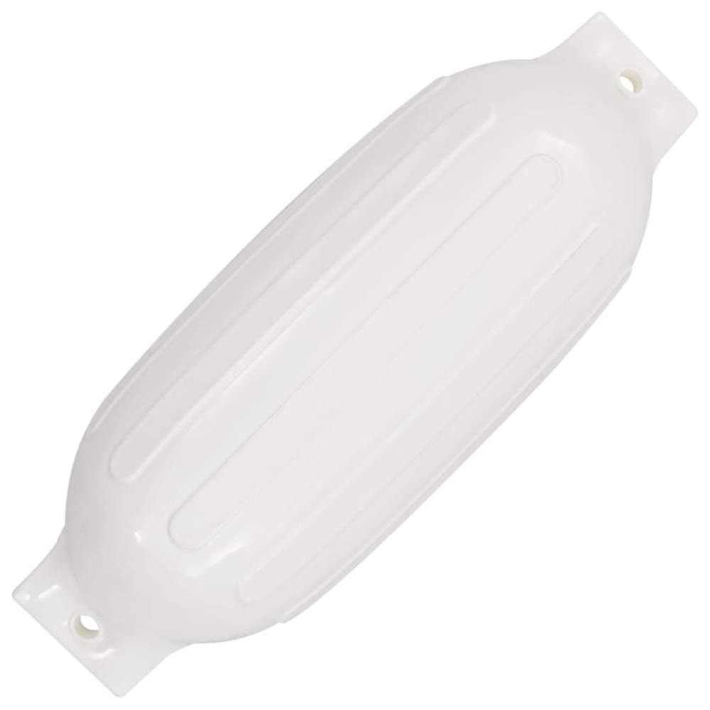 vidaXL Bară de protecție barcă, 2 buc., alb, 69x21,5 cm, PVC